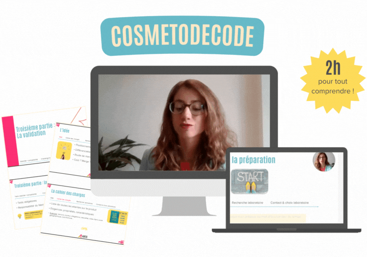 cosmetodecode, formation cosmetique, création cosmetique, débutant cosmétique, processus developpement cosmetique