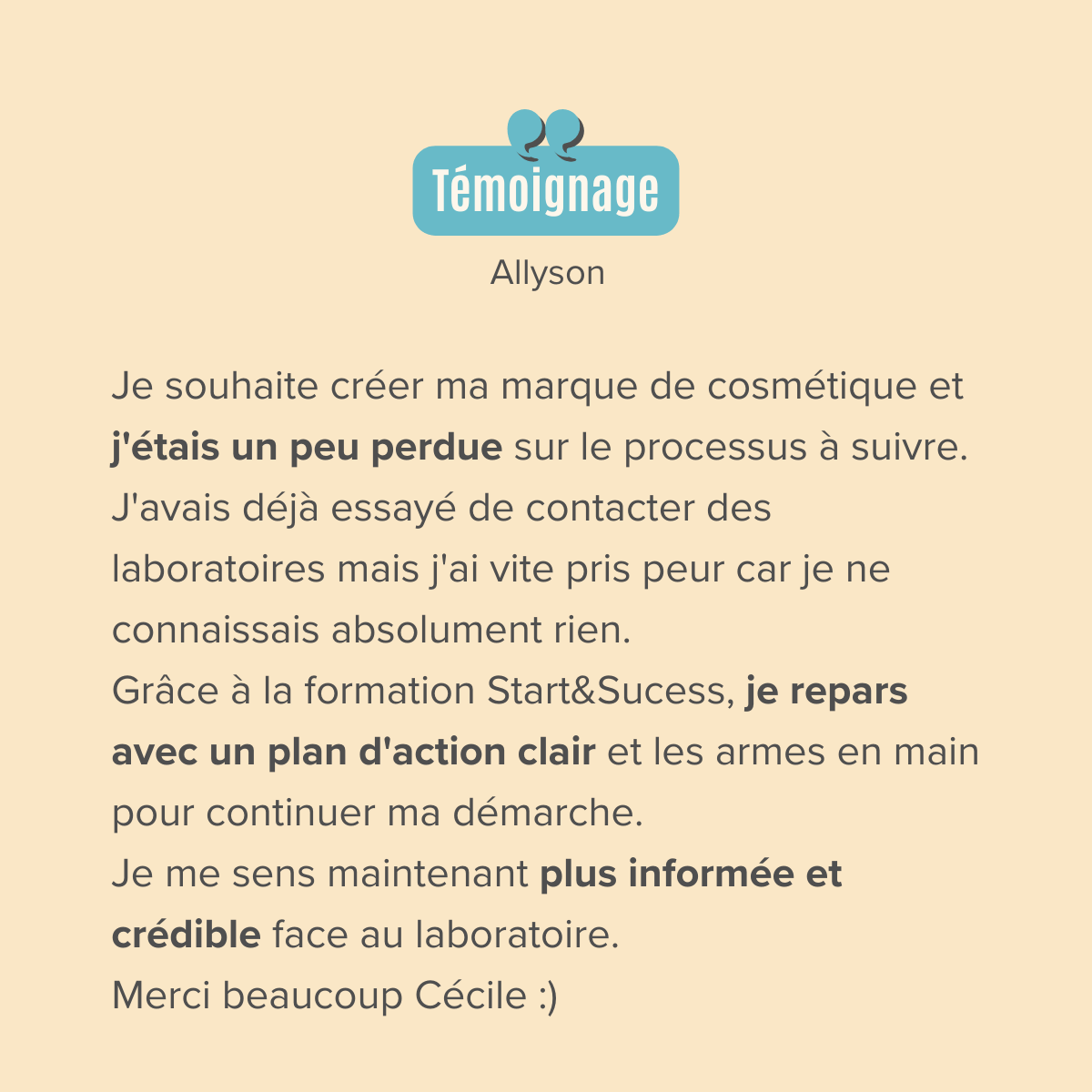 start&success, abcg formation, formation bases de la cosmétique, comprendre les cosmétiques, créer sa marque